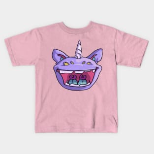 Purple Alien Kids T-Shirt